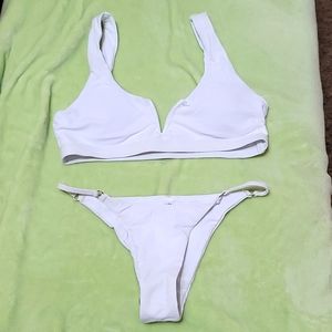 White Bikini Set